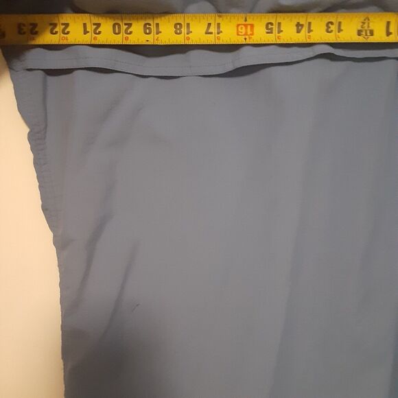 World Wide Sportsman Adult Men’s L Fishing Shirt Short Sleeve Blue Vented - Picture 9 of 10